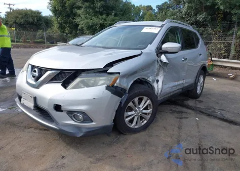 2014 Nissan Rogue Sv из США, поврежденный, VIN 5N1AT2MT6EC766991